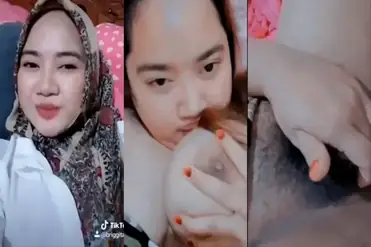 Brigita Si Tiktoker Terkenal Terciduk Buka Baju